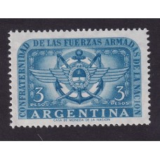 ARGENTINA 1955 GJ 1061a ESTAMPILLA NUEVA MINT VARIEDAD CATALOGADA U$ 15